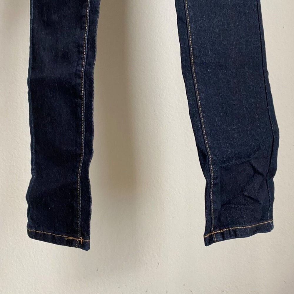Mossimo sz 2 dark blue modern fit Straight dark denim jeans NWT Preppy - Picture 4 of 11